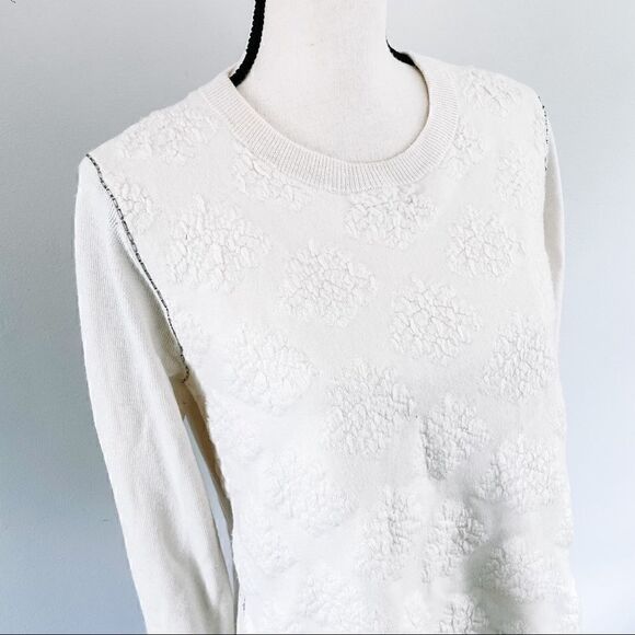 Lela Rose Textured Cashmere Sweater - Picture 5 of 12